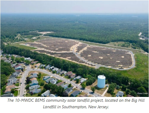 10-MW-Community-Solarprojekt auf ehemals aufgegebenen Deponie geht online
