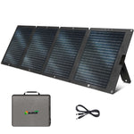 BLUESUN 120W 18V Faltbares Solarpanel Solarmodule Für Mobile Stromversorgung Mit USB-Ausgang - Bluesun Solar DE