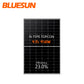 Bluesun högeffektiv svart ram PV solpaneler 450W 33,64V，72st 32400W Jet N typ mono shingel solpaneler