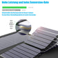 Bluesun Solar Ladegerät 20W 2-Port USB Faltbar Solar Panel Handy Ladegerät für iPhone, Andriod Smartphone, Tablets, iPad, Samsung usw - Bluesun Solar DE