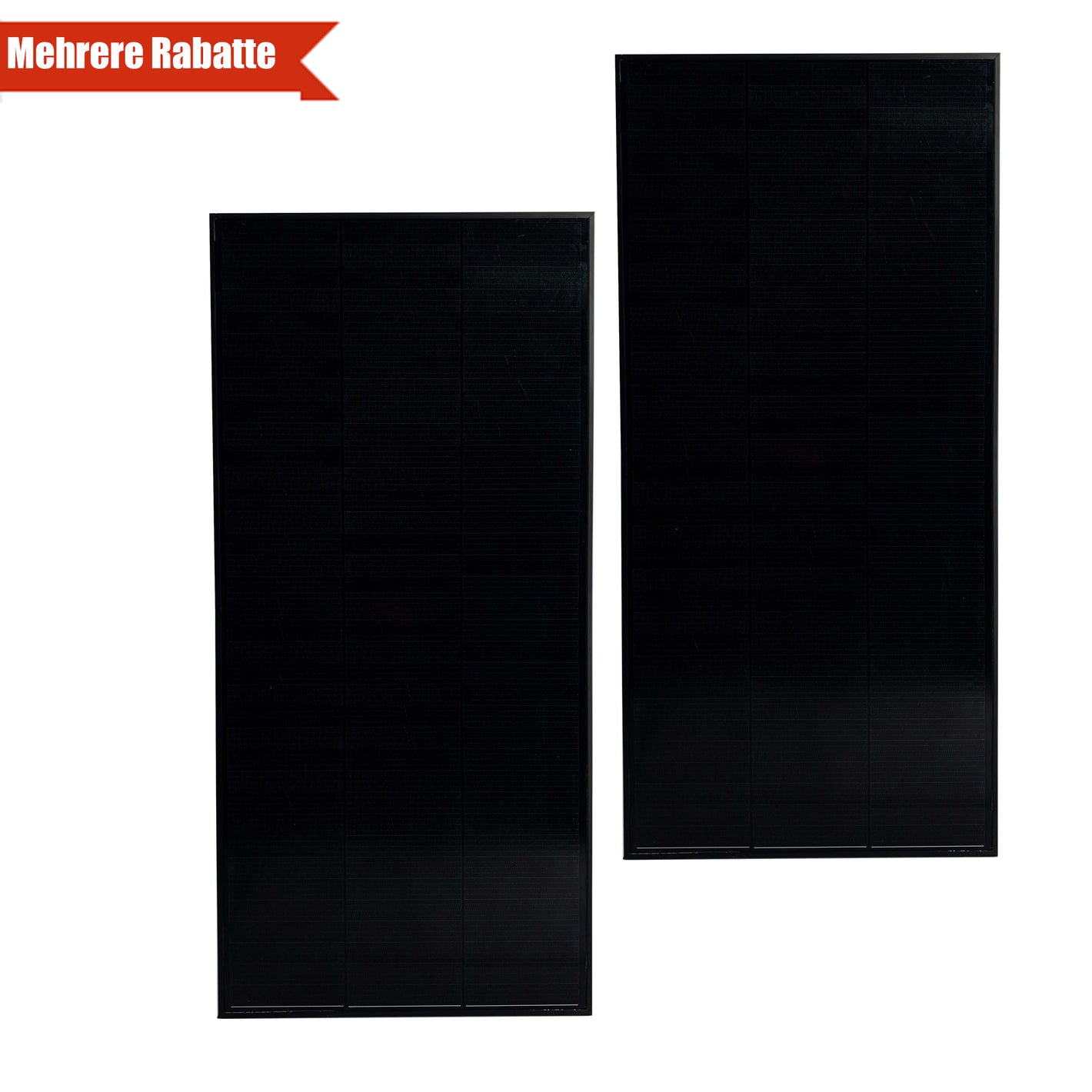 [10€ rabatt]BLUESUN 110Wx2 All Black Monocrystalline Solar Panel