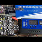 Bluesun 50A 12V/24V Solar Charge Controller Solar Charger Controller Solar Panel Battery Intelligent Solar Regulator with 5V Dual USB Port LCD Display 