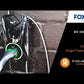 BLUESUN-FoxESS 11KW 16A Three Phase AC EV Charger Wall-mounted Wallbox Charging Stack With Bluetooth/WLAN RFID